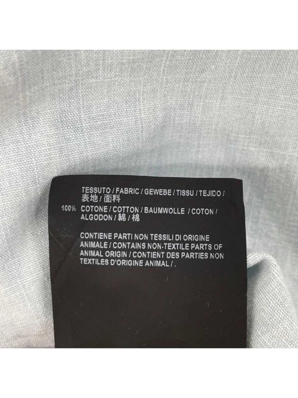 Balenciaga Thepowerofdreams Blue Back Print Oversize Denim Shirt 37 - Picture 5 of 10